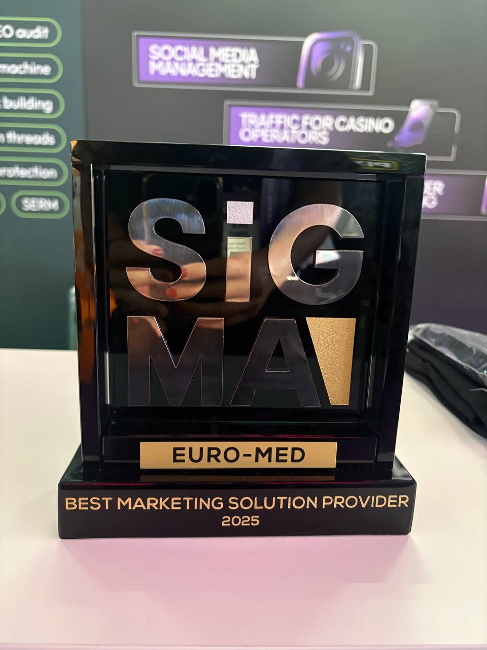Best Marketing Solution Provider - SiGMA EURO-MED